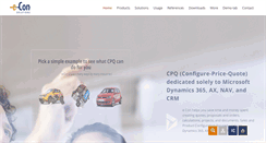 Desktop Screenshot of e-consolutions.com